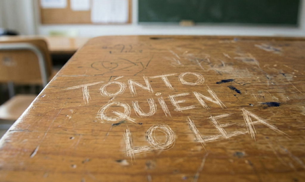 Tonto quien lo lea…