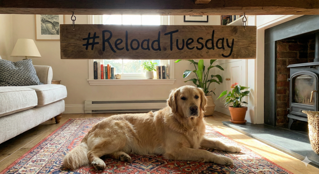 Reload Tuesday (pero empezamos con un perro en el pasillo)
